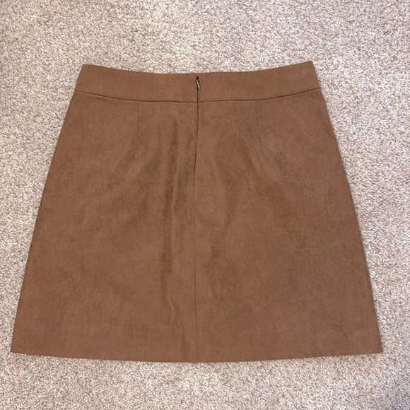 J. Crew Tan Mini Skirt - Picture 2 of 6